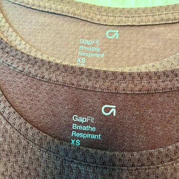 🩷🤎GapFit Breathe Tie-Front Tank Tops NWOT, Size XS (Bundle of 2) - Picture 4 of 11